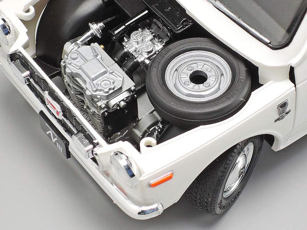 Tamiya Challenger Series Honda N III 360 Plastic Model 10010 1/18 No.10