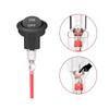 Black Toggle Switch 2 Pin On Off Switch Mini Size Circular Switch  Boat Marine