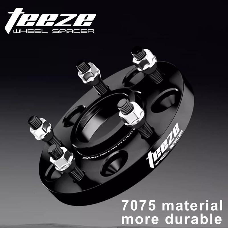 Проставочные диски TEEZE PCD 5x114.3 ЦО 64.1 мм Для Tesla Model 3 Y Аксессуары Honda Odyssey Civic CR-V Кованый алюминий 15mm-M12X1.5