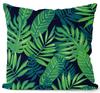 New Tropical Plant Leaves Print Cushion Covers Monstera Palm Cactus Decorative Livingroom Pillowcase Modern Couch Throw Pillows