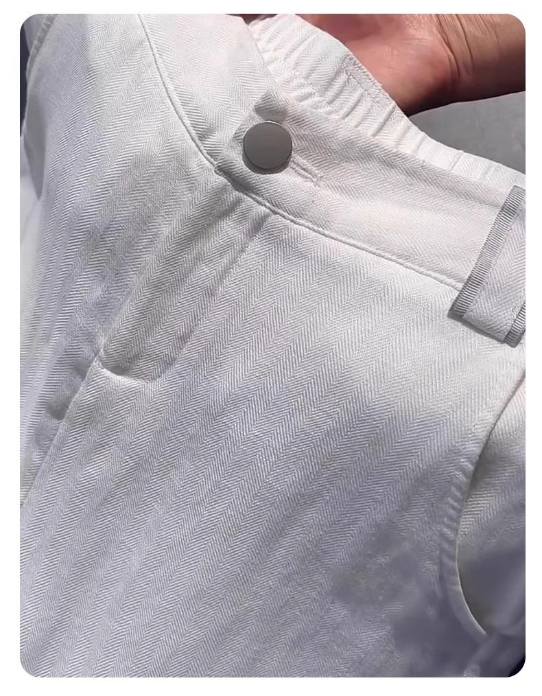 2024 Soft Breathable Wide-Leg Women's Summer Pants: High-End Sweat-Absorbent, Drapey Casual Straight-Leg Style