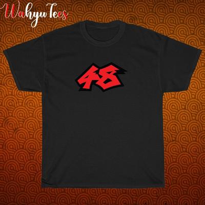 Neu!  Tomizawa Shoya 48 Logo Schwarz Grau Marineblau Weiß Größe S-5XL Unisex T-Shirt