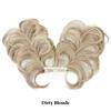 Adjustable Fluffy Wig Hair Ring for European & American Style Ponytails