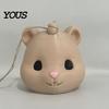 Easy to Install Bird Feeder Alternative Mouse Head Squirrel Feeder, Funny Animal Face Outdoor Playful Garden Accessory Hanging Wildlife Feeding