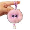 Imitation Rex Rabbit Fur Cute Kitten Pendant Car Keychain Ins Style Plush Doll Gift Backpack Pendant