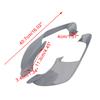 Front Side Winglets fit for Yamaha YZF R1 R1M 2021-2024 Gray