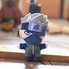 Plush Naruto Short Stuffed Doll Keychain Sasuke Kakashi Character For Fans Decor