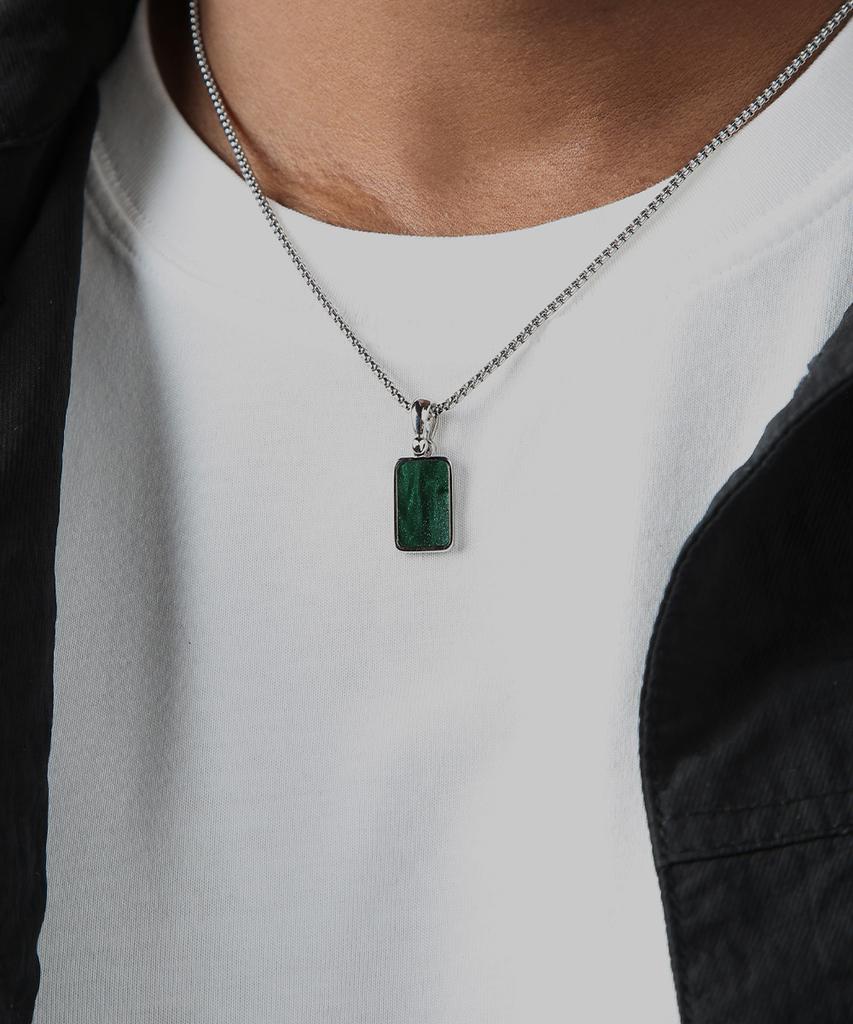 Ventera Bosco Stone Men'S Necklace