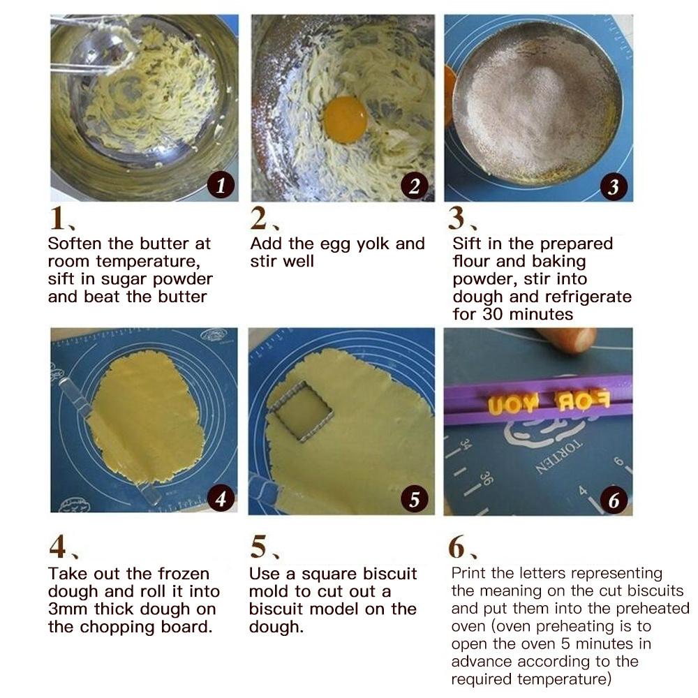 1~10PCS Ceramic Art Alphabet Number Letter Polymer Clay Presser Stamp Embosser Mold Embossing Pottery Clay Tools Biscuits