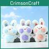 Adorable Cute Plush Rabbit Keychain Doll Cartoon Stuffed Animal Toy Accessory