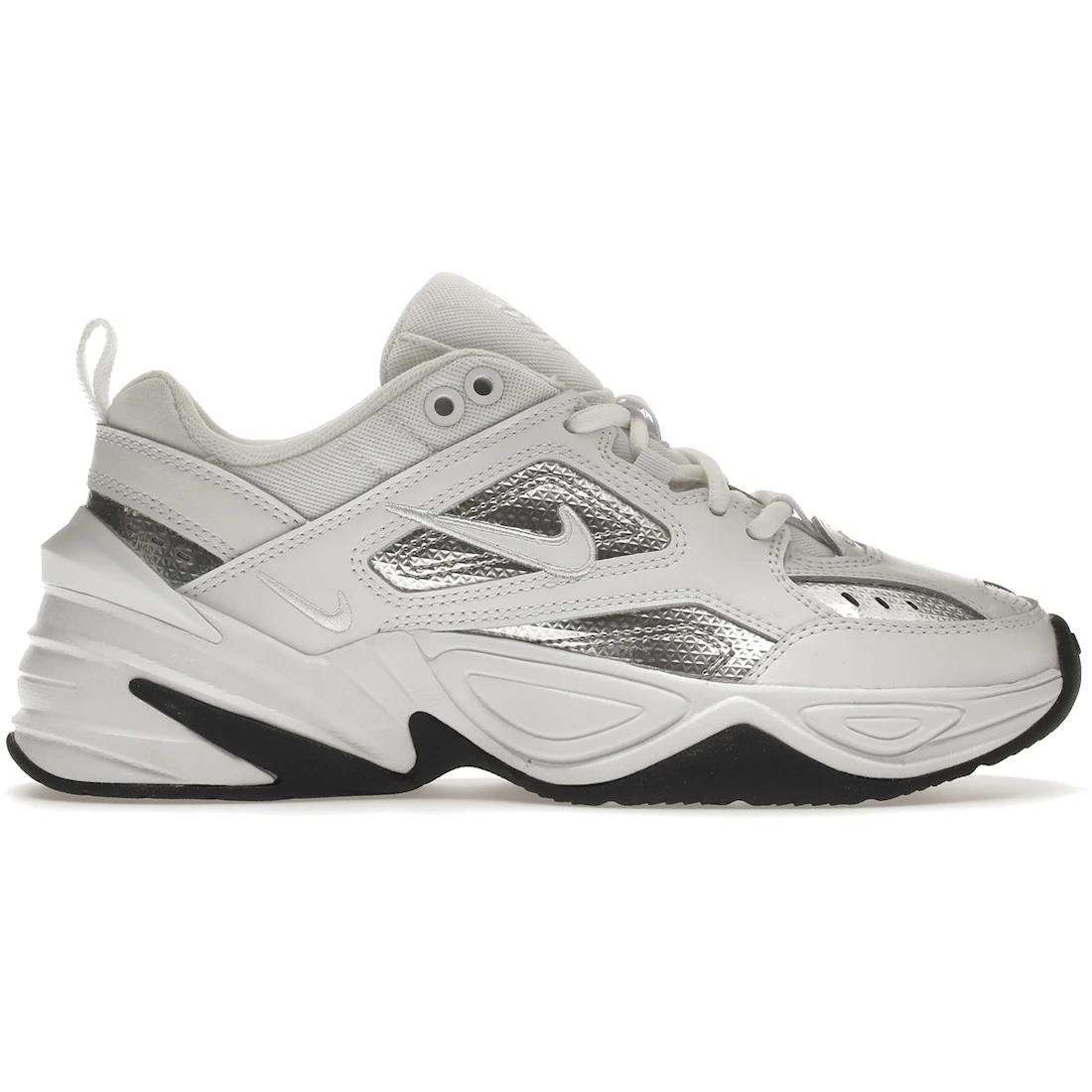 

Кроссовки Nike M2K Tekno Белые Металлик Серебристый Черный (Женский)(CJ9583-100) 38