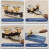 Mini Engraving Sharpener Carpentry Bearing Grinding Cutter Bracket Woodworking Planer Cutter Hand Polishing Fixing