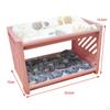 Bed House, with Sleeping Mat Bunny Hideout Hut, Winter Warm Pet Shelter for Cage Accessories Hamster