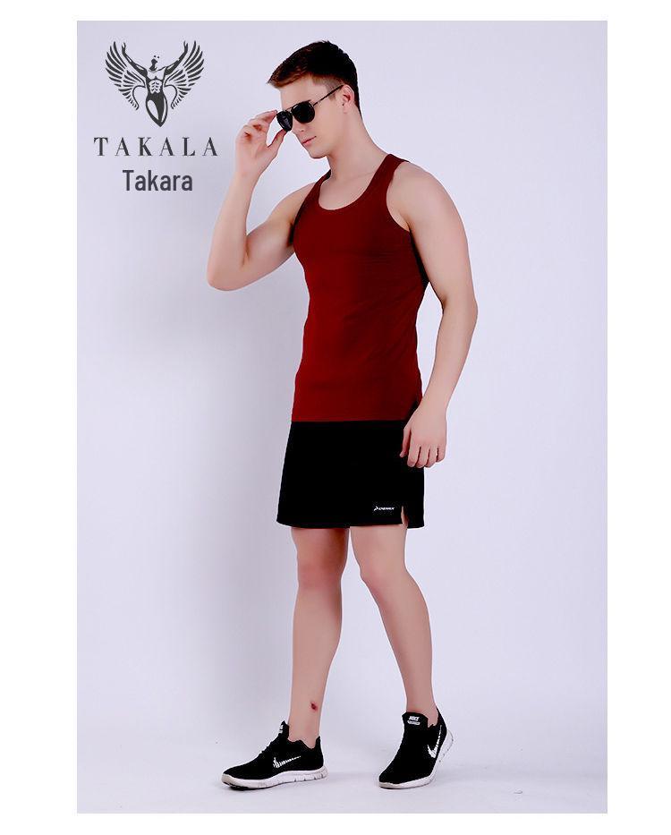 Men's Premium Cotton Sleeveless Racerback Tank Top for Summer Fitness