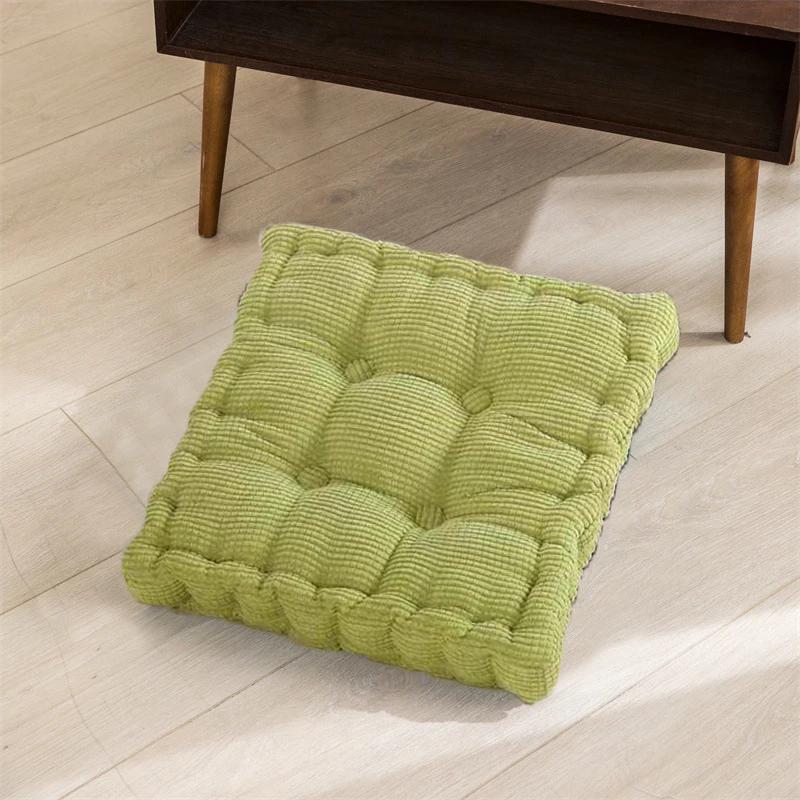 Thicken Square Corncob Tatami Seat Office Chair  Cushion Soft Sofa  for Home Floor Decor Textile Knee Pillow