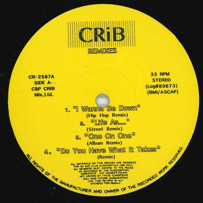 

12inch Record VARIOUS - Untitled CR2587 CRIB REMIXES US Rap & Hip-Hop/R&B Used