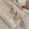 Chuyang Vintage French Romantic Cream Sheer Lace Curtain
