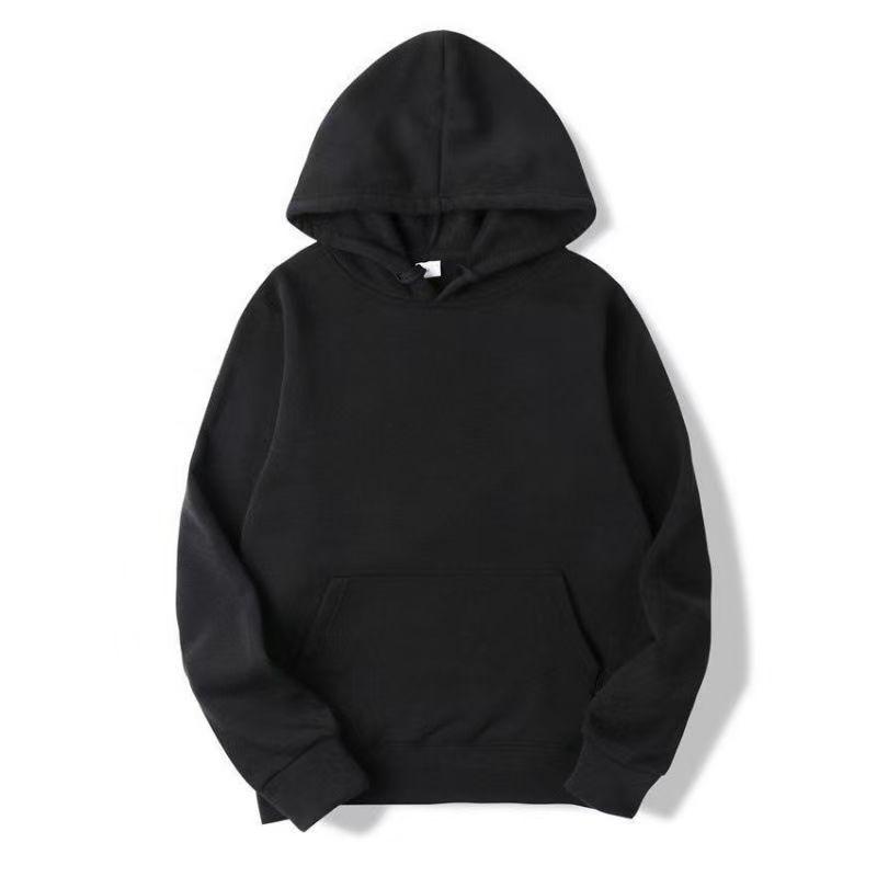 220g European Size Unisex Autumn/Winter Loose Fit Hooded Sweatshirt