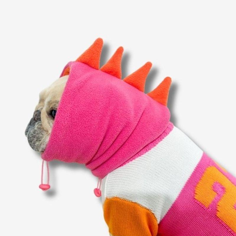 TOOF Dino Snood L Pink