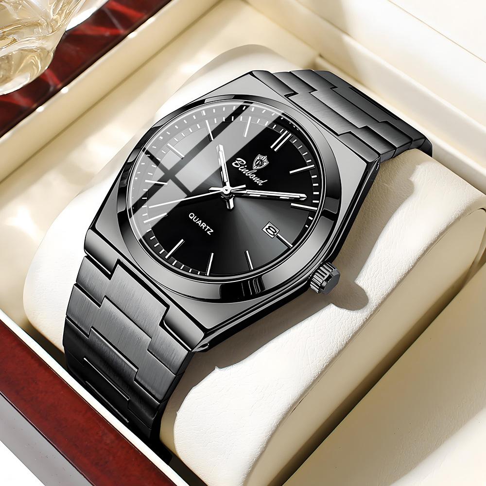 

Мужские водонепроницаемые светящиеся наручные часы-будильник для бега One Size