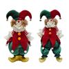 Unverwechselbare Weihnachts-Clown-Figur Tischschmuck Geschenk für Feiertags-Enthusiasten
