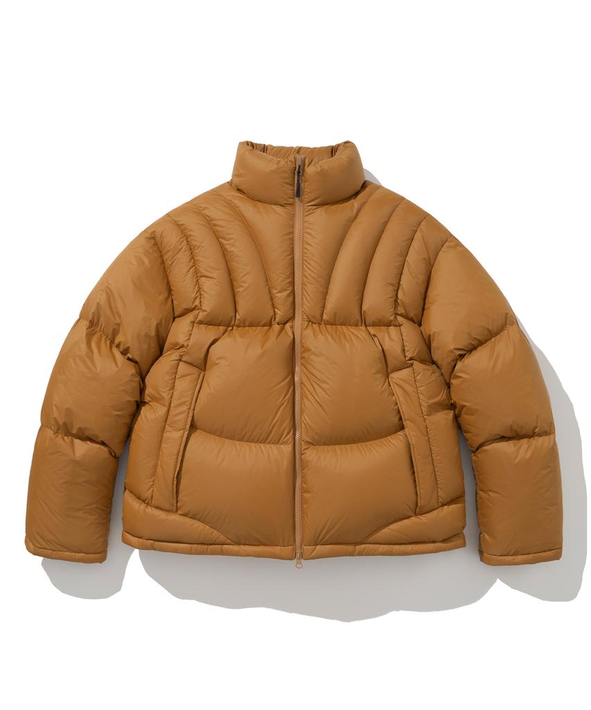Uniform Bridge Ae Rescue Short Goose Down Parka Orange