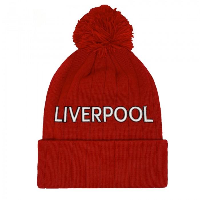 Fan Originals Liverpool Embroidered Bobble Beanie