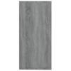 Sideboard Grey Sonoma 88x30x65 Cm Engineered Wood
