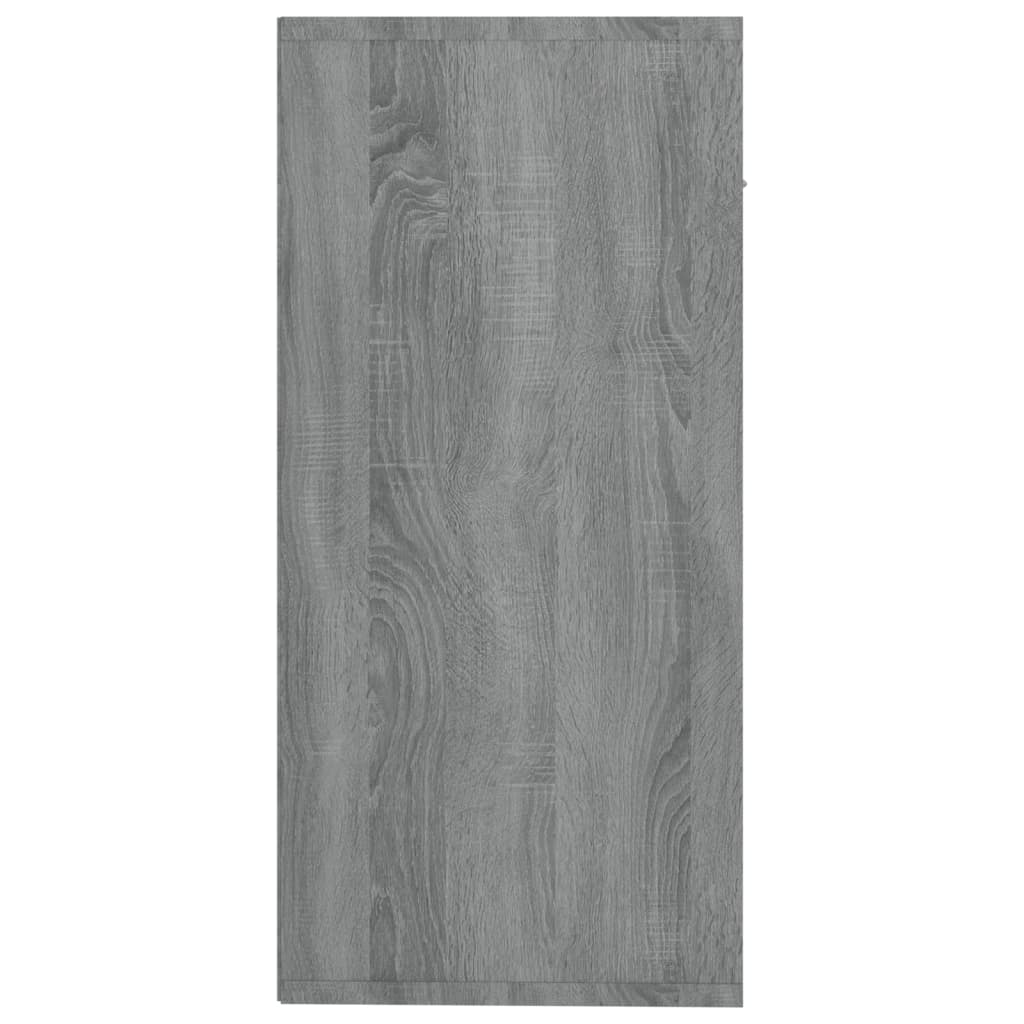 Sideboard Grey Sonoma 88x30x65 Cm Engineered Wood