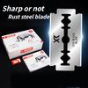 218-Xirui Stainless Steel Shaving Blades: Classic Manual Double-Edged Blades for Facial Shaving
