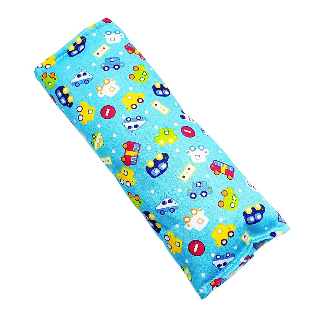 Safety Seat Belt Pillow Car Belt Cushion Pad Vehicle Shoulder Protector for Children Soft Seat Belt Strap Cover Headrest