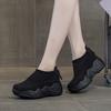 Spring and Summer New Popular Hole Casual Sandals Breathable Thick Sole Heightening Versatile Hollow Casual Shoes Women 2502