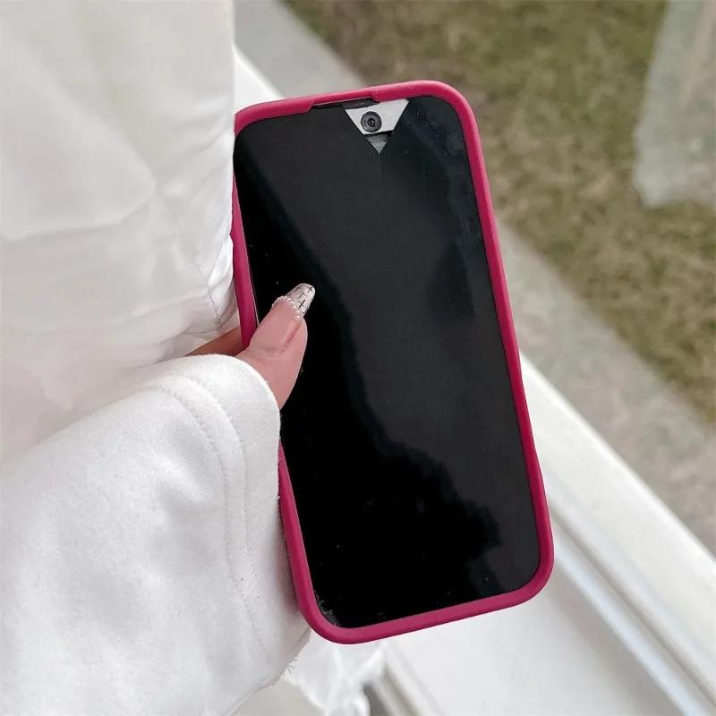 New 2025 Hottest DIY Lipstick Holder Soft Phone Case for IPhone 17 16 15 14 13 12 Pro Max 17Air Liquid Soft Silicone Protect Cover