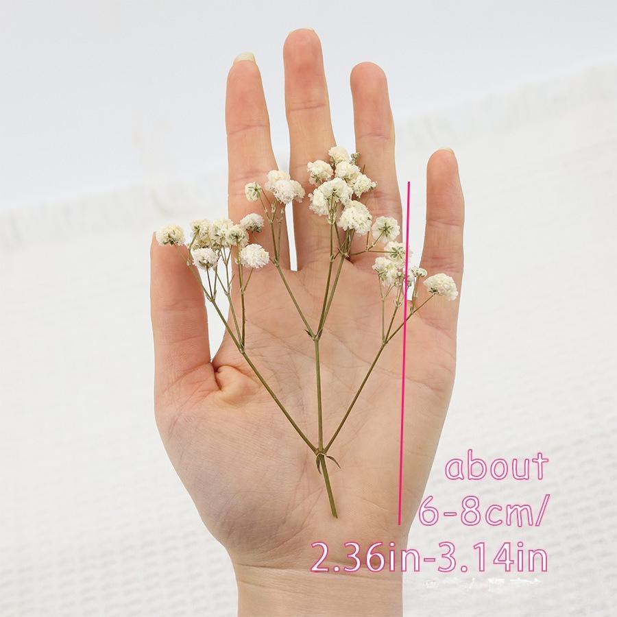 60g Elegant White Artificial Flowers - for DIY Home Decor, Vase Fillers, Weddings, Parties & Card Crafting - Flower Decorations