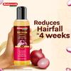 Baidyanath Red Onion Hair Oil 200ml | Natural Hair Nourishment For Stronger, Shinier, Smoother Hair | Reduces Hair Fall & Promotes Growth