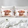 Harvest Season Bedding Set Cattle 3D Printing 2-3 Piece Set (No Core) Duvet Cover Set Home Bedroom Decor Textile Gifts For Kids