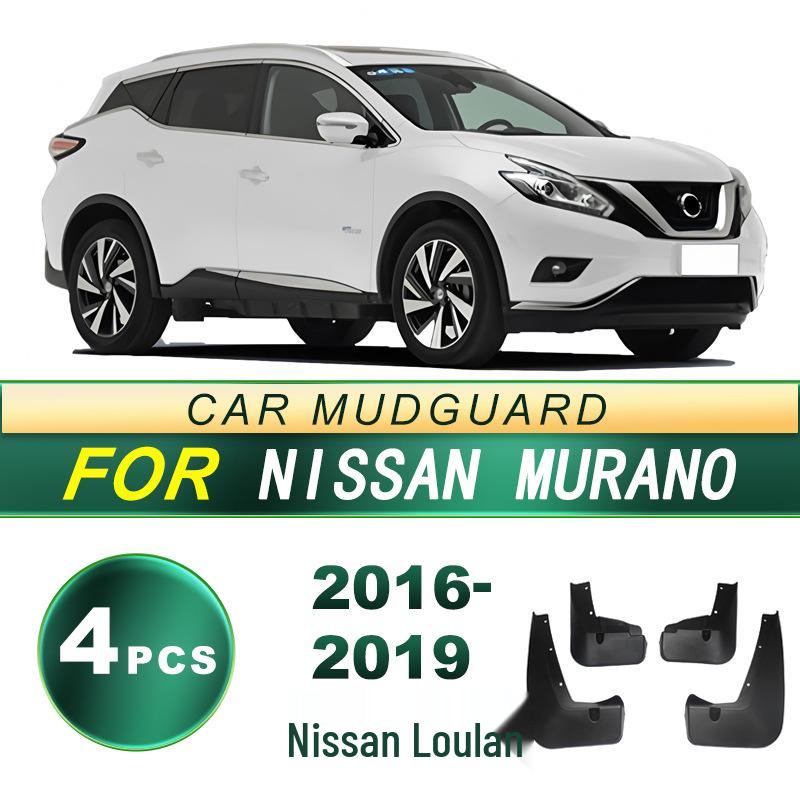 Mud Flaps for 2016-2019 Nissan Murano - Soft Rubber Splash Guards