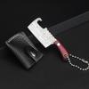 Mini Wine Bottle Opening Small Blade Kitchen Knife Unboxing Paper Cutting EDC Keychain Hanging