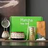 7pcs Set of Kiln-Transformed Glaze Ceramic Matcha Bowl with Tea Spoon, Filter, and  Matcha Brush For Matcha Latte Tea Ceremony