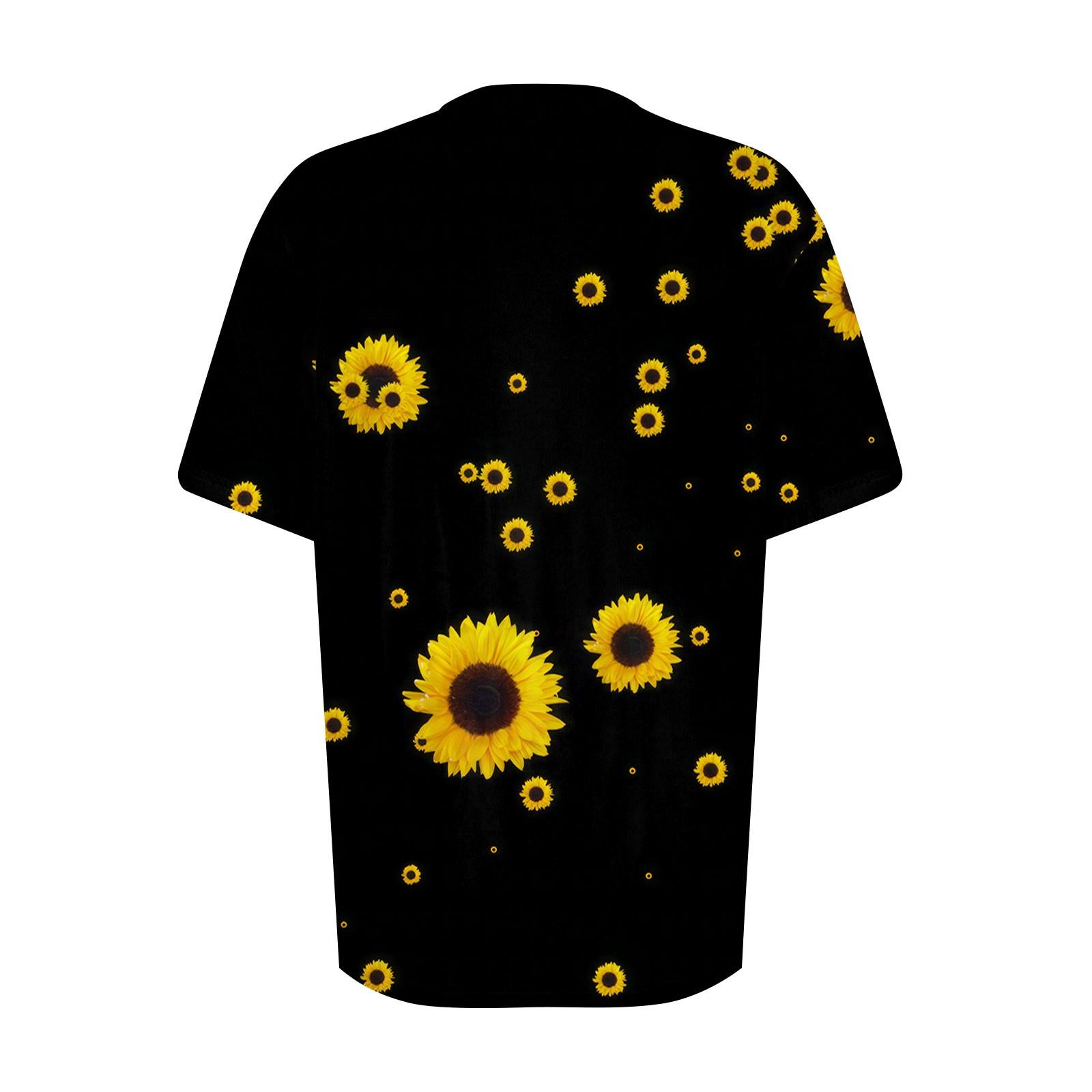 Женские летние топы с короткими рукавами и V-образным вырезом — фото 5