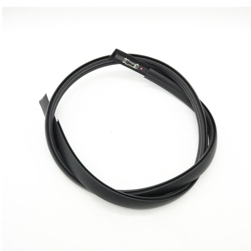 140cm For Honda Civic Sedan 2012-2015 Car Roof Drip Finish Moulding Rubber Seal Strips With Metal Clip 74316TR0A01 74306TR0A01