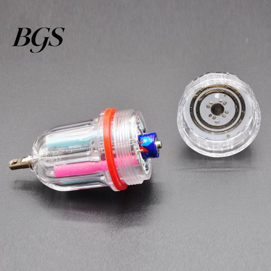 Fischfanglicht mit Blitzeffekt LED Fischanziehlicht, Tauchbare wasserdichte Locklampe, Unterwasser blinkende Anziehhilfe Meereszubehör