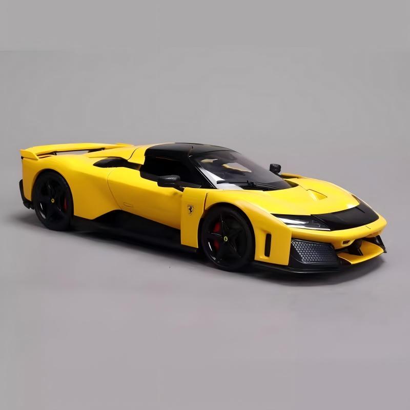 New In Stock Bburago 1:18 Ferrari F80 Signature Version Packaging Metal Red White Alloy Miniature Diecast Model Toys Gift