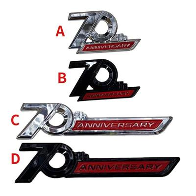 Silver Side Emblem 70th Anniversary for Land Cruiser 100 200 300 Fj200 Lc300 Prado Lc120 Lc150 Accessories