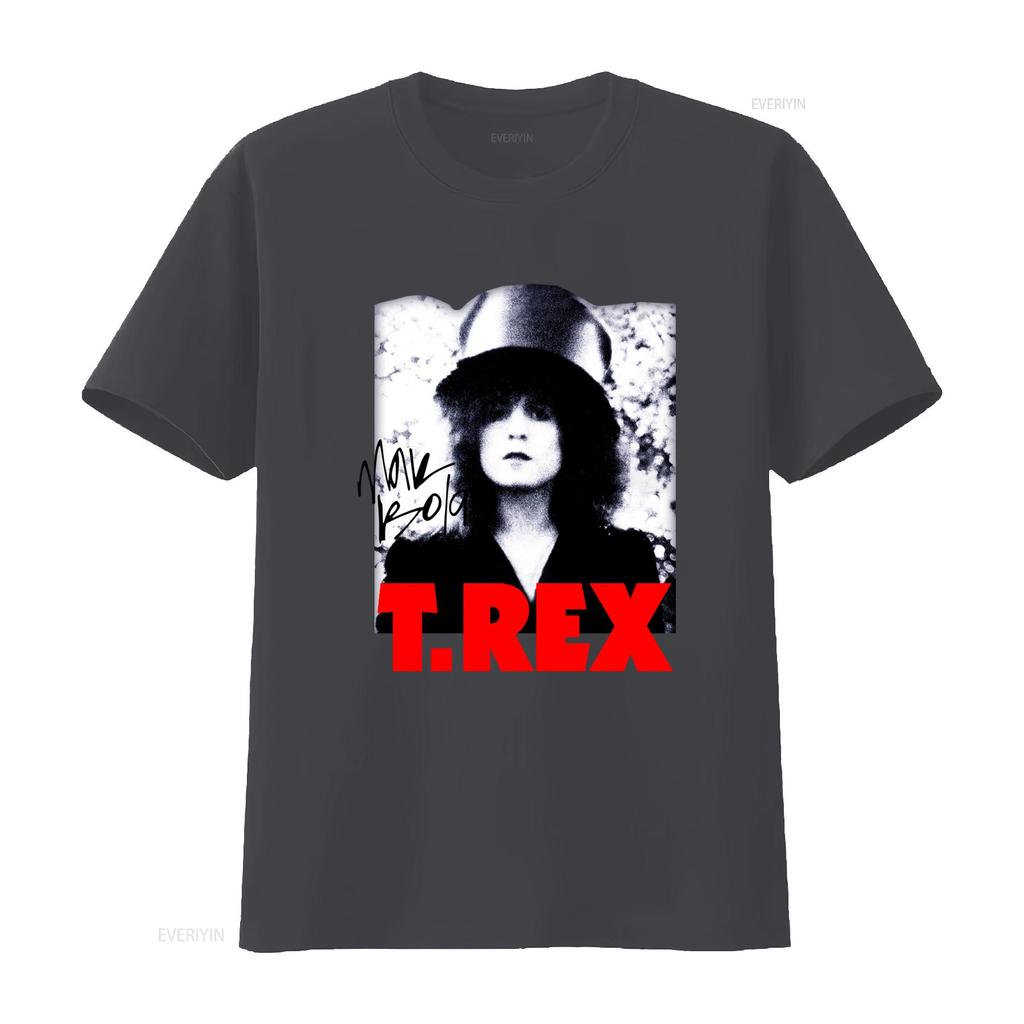 Vintage Marc Bolan T Rex Band Cotton Black Shirt S 5XL DI104 Vintage Washed Stretched Fashion Unisex Streetwear Casual Soft