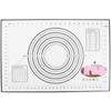 Silicone Baking Mat With Scale Rolling Dough Pad Kneading Dough Mat Non Stick Pastry Oven Liner