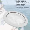 uxcell 4" Boat Hatch Round Inspection Deck Plate Marine Access Hatch with Removable Transparent