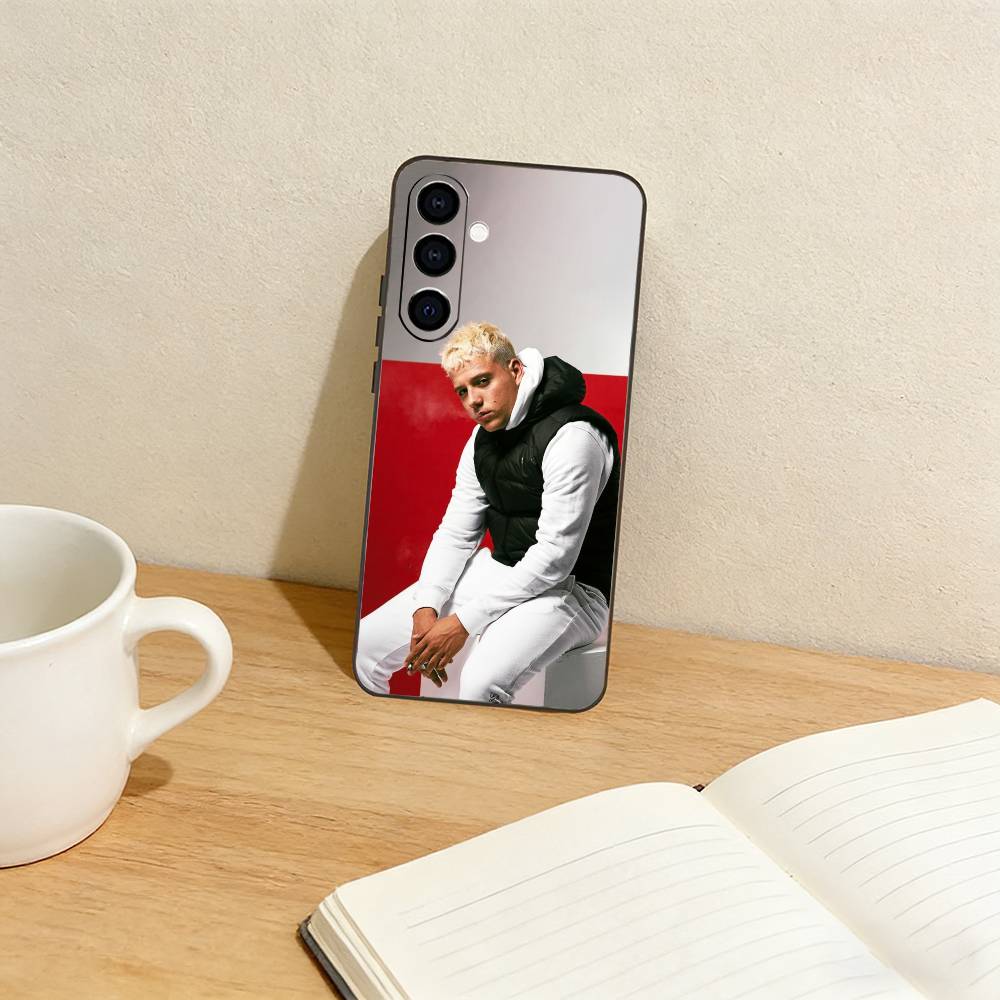Trendy PLK F-French Rapper  Phone Case For Samsung Galaxy A73,A72,A71,A70,A53,A52,A51,Others Soft Black Cover
