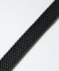 Holliseon Peninsula Elastic Braided Leather Belt Charcoal