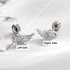 1Pc Women Creative Fashion Wings Ear Bone Nails angel earrings minimalist  Handmade